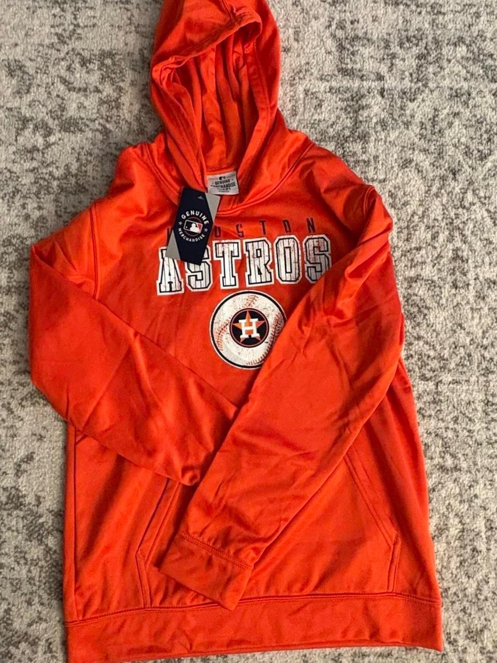 Youth XL MLB Houston Astros Orange Hoodie Brand New With Tags